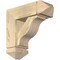 Ekena Millwork Funston Arts and Crafts Rough Sawn Bracket w/ Offset Brace, Douglas Fir, 6"W x 16"D x 16"H BKT0604X16X16FST03RDF - alternate 1